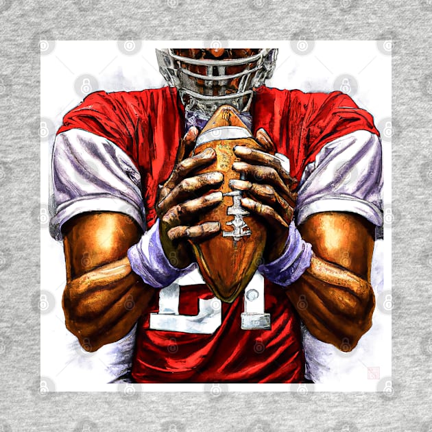 Gridiron Player by ArtShare